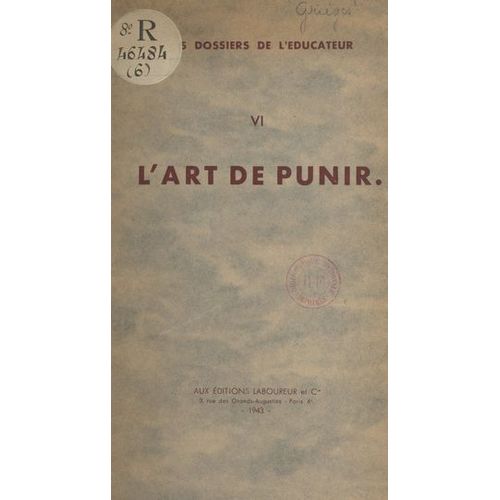 L'art De Punir