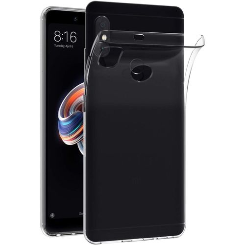 Coque Xiaomi Redmi Note 5,Coque Arrière Gel En Silicone Souple Ultra Transparent Pour Xiaomi Redmi Note 5