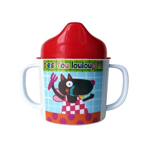 Tasse À Bec Le Loup Et Le Petit Chaperon Rouge Pour Bébé Ebulobo