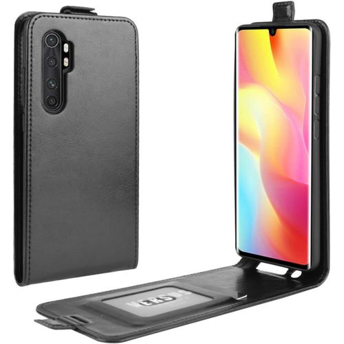 Coque Pour Xiaomi Mi Note 10 Lite, Protection Housse En Cuir Pu Portefeuille Flip Cover Case Antichoc Magnétique Etui Pour Xiaomi Mi Note 10 Lite Coque Noir