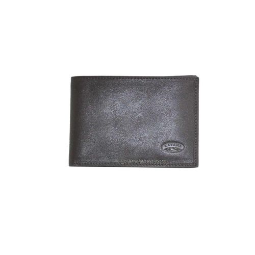 Porte-Cartes en Cuir pour homme Katana - Marron choco
