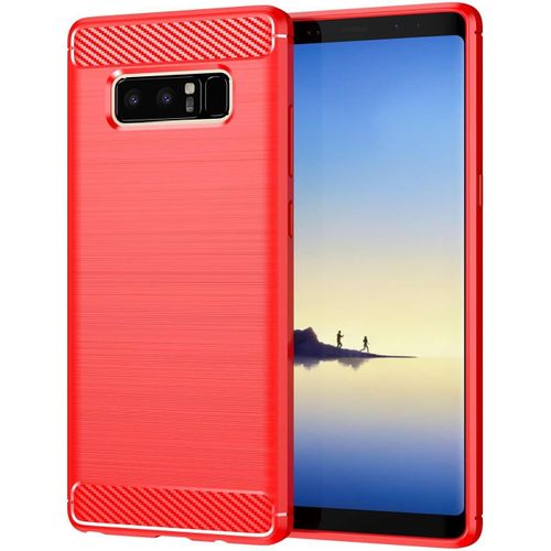 Coque Pour Samsung Galaxy Note 8,Fibre De Carbone Raffinée,Anti-Chute,Anti-Empreintes Digitales,Protection Complète,Coque Pour Samsung Galaxy Note 8