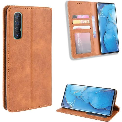Portefeuille Flip Coque Pour Oppo Find X2 Neo Peinture 4
