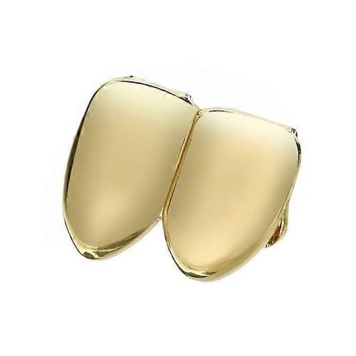 Grillz Hiphop Or Double Tooth Bijoux Bling Dent Or A$Ap Or 