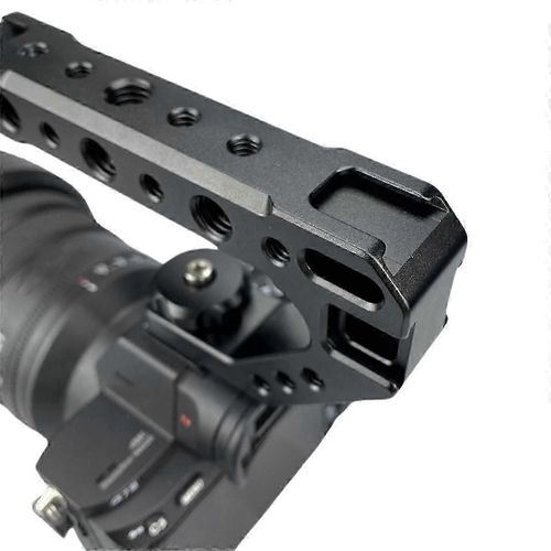 Appareil photo reflex numérique Poignée supérieure Poignée d¿appareil photo sans miroir Support d¿adaptateur de griffe froide Accessoires de poignée d¿extension multifonctionnelle