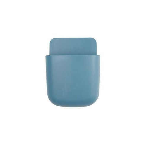 Supports de télécommande Supports de stylo adhésifs muraux Stockages adhésifs bleu
