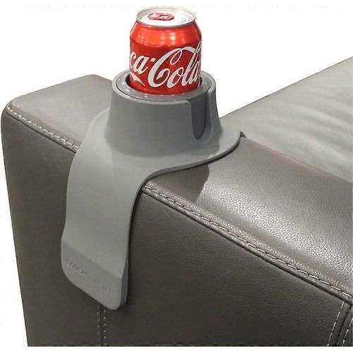 Le Porte-Gobelet Ultime Pour Votre Canapé, Gris Acier