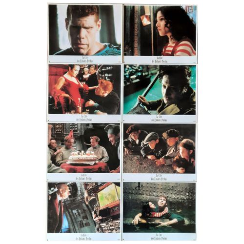 La Cité Des Enfants Perdus : 8 Photos D'Exploitation Cinématographique -Format 22,5x28,5 Cm -De Jean-Pierre Jeunet, Marc Caro Avec Ron Perlman, Daniel Emilfork, Dominique Pinon, Dreyfus -1995