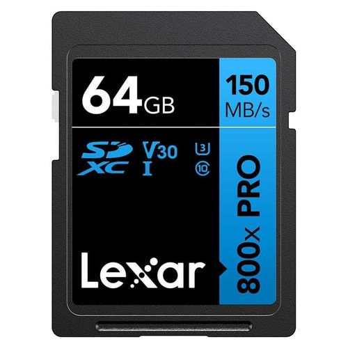 Lexar Sdhc 800x Pro 32gb 150mb/s C10 V10 U1