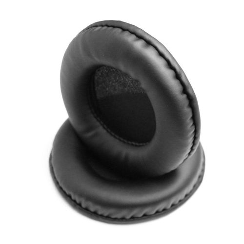 1 paire d'oreillettes en mousse à mémoire de forme souple, 40-110mm, oreillettes de remplacement, accessoire de casque-Noir 105mm