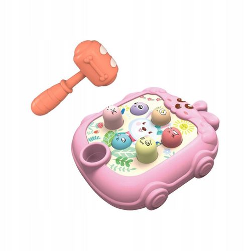 Jeu De Frappe Portable Pour Bébé, Jouet Interactif Pour Activités, Rose
