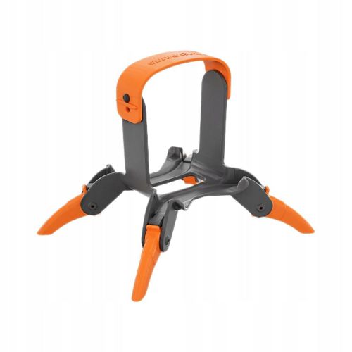 Extension De Train D'atterrissage Portable Pliable À Trois Niveaux De Hauteur Orange Gris