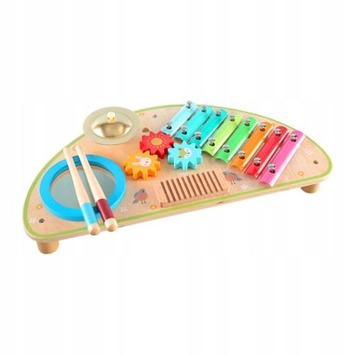 Batterie En Bois Pour Tout-Petits, Xylophone, Instrument De Musique, Jouet Pour Enfants