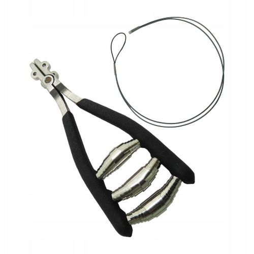 Pince De Démarrage, Pince De Tension, 3 Ressorts, Sports Stop, Portable, Noire
