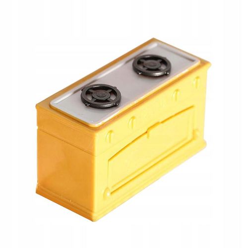 Maison De Poupée Cuisinière Et Réfrigérateur Modernes Petite Cuisinière Miniature