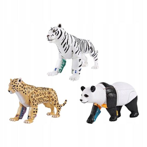 Ensemble De 3 Figurines Réalistes, Robots Jouets Pour Enfants Et