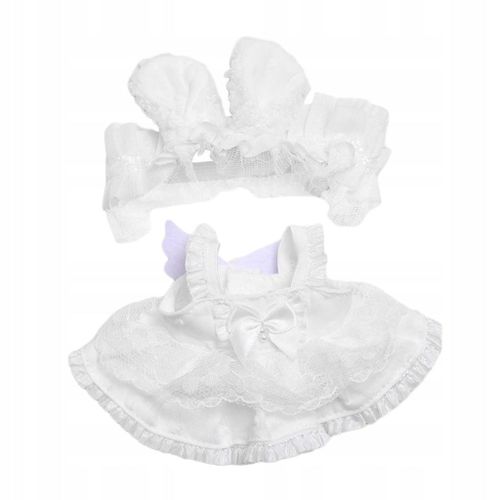Lot De 2 Poupées De Mode Avec Robe En Dentelle Et Serre-Tête À Oreilles De Lapin, Vêtements Faits Main