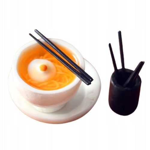 Ensemble de ramen miniature pour maison de poupée Gamchiano, pour mini maison de poupée à l'échelle 1/6 et 1/12