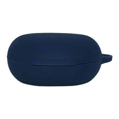 1 ensemble étui pour écouteurs haute ténacité anti-poussière Silicone protection Mini coque pour écouteurs pour EDIFIER TWS-NB 2/Pro-Bleu foncé