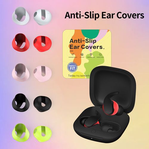5 paires de housses pour écouteurs, Ultra légères, résistantes aux chocs, Anti-perte, Mini coussinets d'oreille en Silicone pour Beats Fit Pro