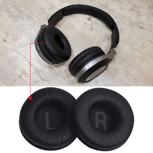 1 paire de manchons pour écouteurs ultra doux, bonne isolation phonique, coussinets de remplacement en simili cuir respirant pour JBL T500BT T450 Tune600 510BT-Rose