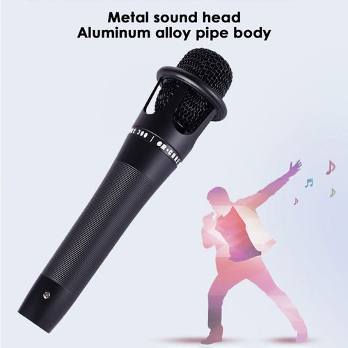 Microphone à condensateur E300, Microphone d'enregistrement Portable professionnel haute fidélité avec câble Audio pour la diffusion en direct