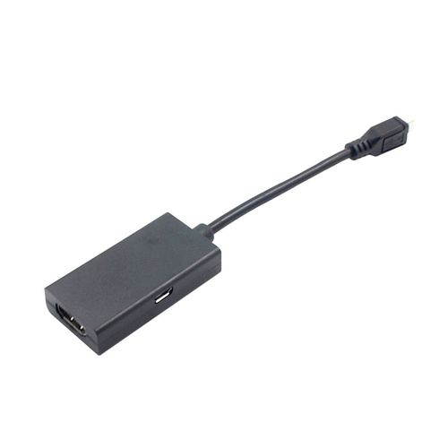 Adaptateur Micro USB vers HDMI 1080P, câble convertisseur, connecteur HDTV pour téléphone portable
