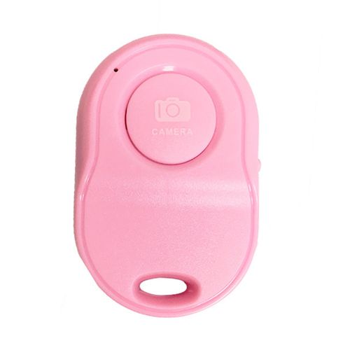 Mini télécommande Bluetooth longue Distance, contrôleur sans fil à un bouton, retardateur, obturateur de caméra pour prendre des Photos-Rose