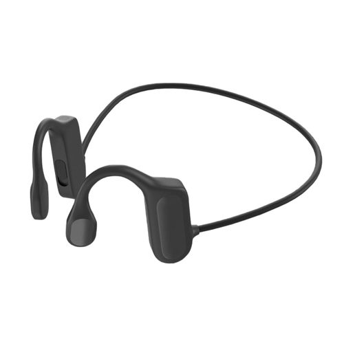 Écouteurs Bluetooth BL09, étanche IPX5, longue durée de veille, stéréo, sans fil, oreillettes suspendues, casque à Conduction osseuse, pour le sport-Noir