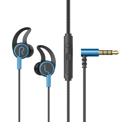 Écouteurs intra-auriculaires filaires avec Microphone, réduction du bruit, son de jeu de théâtre, appel compatible HD, sans retard, fourniture de téléphone-C