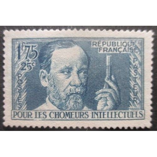 France N°385 Louis Pasteur Neuf **