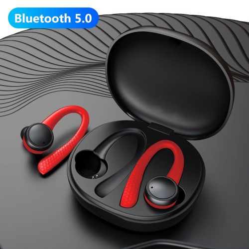 Écouteurs sans fil Bluetooth 5.0 T7 Pro, casque d'écoute stéréo HiFi, casque de sport-Noir