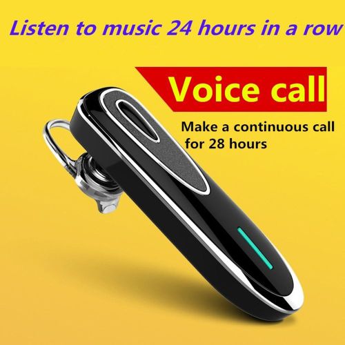 K1  écouteurs stéréo sans fil, commande vocale, compatible Bluetooth, casque mains libres-Doré