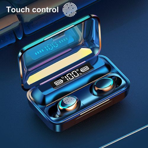 F9-5C véritable sans fil stéréo LED affichage numérique Bluetooth 5.0 sans fil écouteurs sport écouteurs