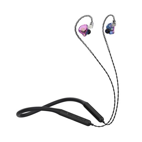 BX-03 écouteur sans fil CVC suppression du bruit haute fidélité léger Bluetooth-compatible5.0 HiFi sport tour de cou écouteurs intra-auriculaires pour le Fitness-Multicolore