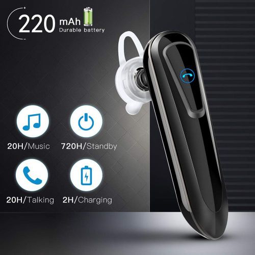 Écouteurs stéréo mains libres Bluetooth 5.0 M20, casque d'écoute sans fil pour iPhone Huawei-Or Rose