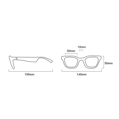 Lunettes Intelligentes E10 Avec Micro, Étanches À La Pluie, Résistantes Aux Uv, Compatibles Bluetooth, Appels Mains Libres, Audio, Pour La Conduite-1