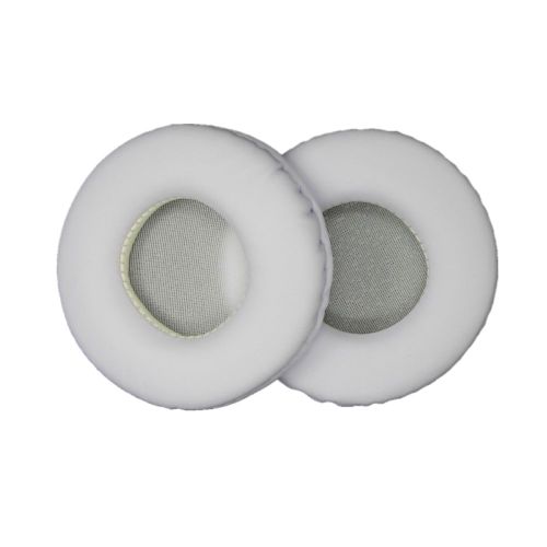 1 paire d'oreillettes en mousse à mémoire de forme souple, 40-110mm, oreillettes de remplacement, accessoire de casque-Blanc 70mm