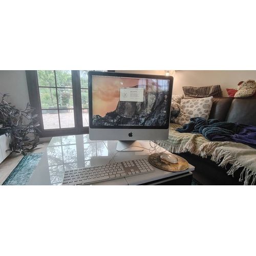 Apple iMac 24" Intel Core 2 duo - Ram 4 Go - DD 640 Go
