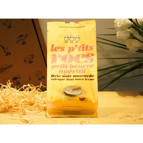 Biscuits Petit Beurre Brie Noir Moutarde 115g
