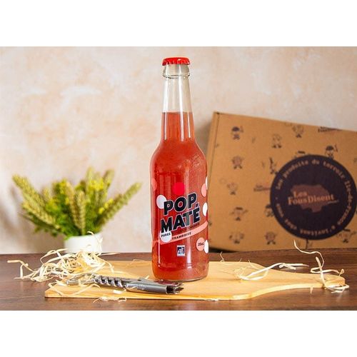Pop Maté Framboise 33cl