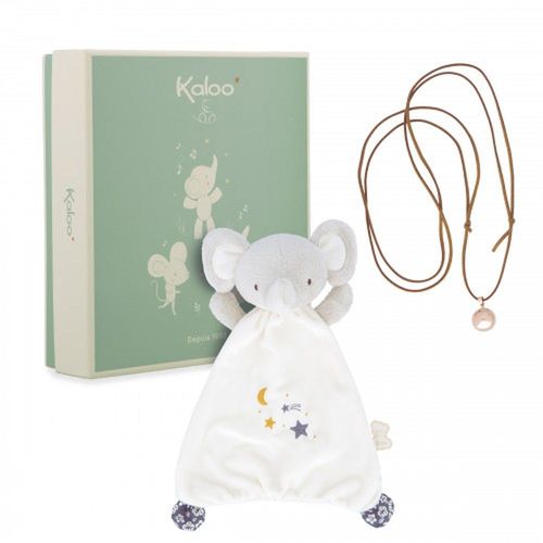 Coffret Naissance Doudou Et Collier Bola Elephant - Kaloo