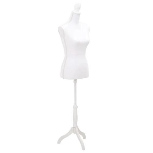 Vidaxl Buste De Présentation Femme Blanc