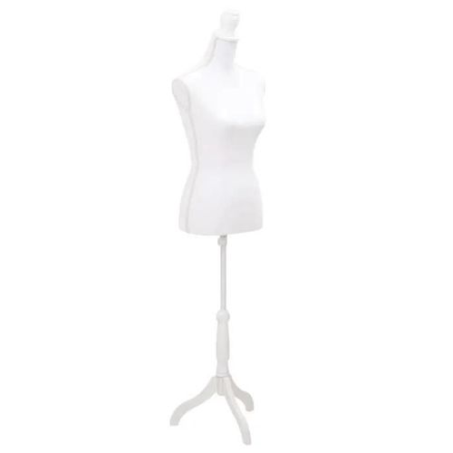 Vidaxl Buste De Présentation Femme Blanc