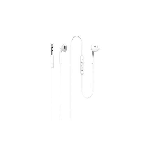 Ryght AIRO - Écouteurs avec micro - intra-auriculaire - filaire - jack 3,5mm - blanc