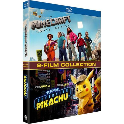Minecraft, Le Film + Pokémon - Détective Pikachu - Blu-Ray