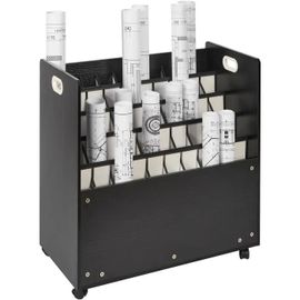Support De Rangement De Plans-Vevor-Organisateur De Fichiers En Rouleau-Pour Les Architectes, La Maison, Le Bureau Et L'école