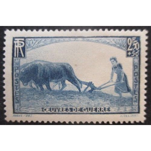 France N°457 La Femme Au Labour Neuf **
