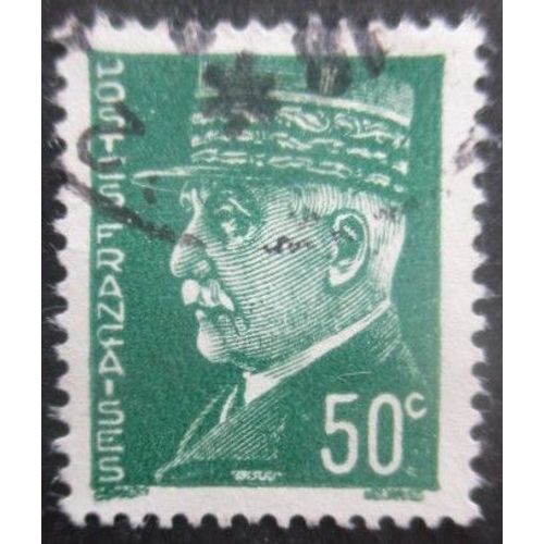 France N°508 Maréchal Pétain Oblitéré