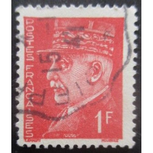 France N°514 Maréchal Pétain Oblitéré
